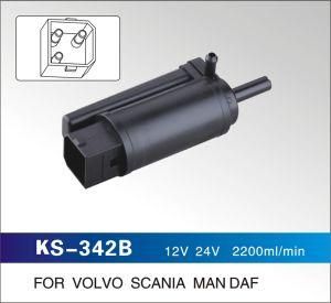 12V 24V 2200ml/Min Windshield Washer Pump for Volvo Scania Man Daf