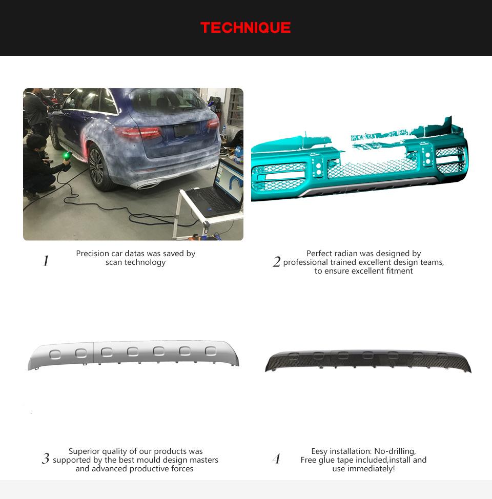 Carbon Fiber Front Bumper Guard for Mercedes-Benz G-Class W463 G65 G550 G63 Amg 2019