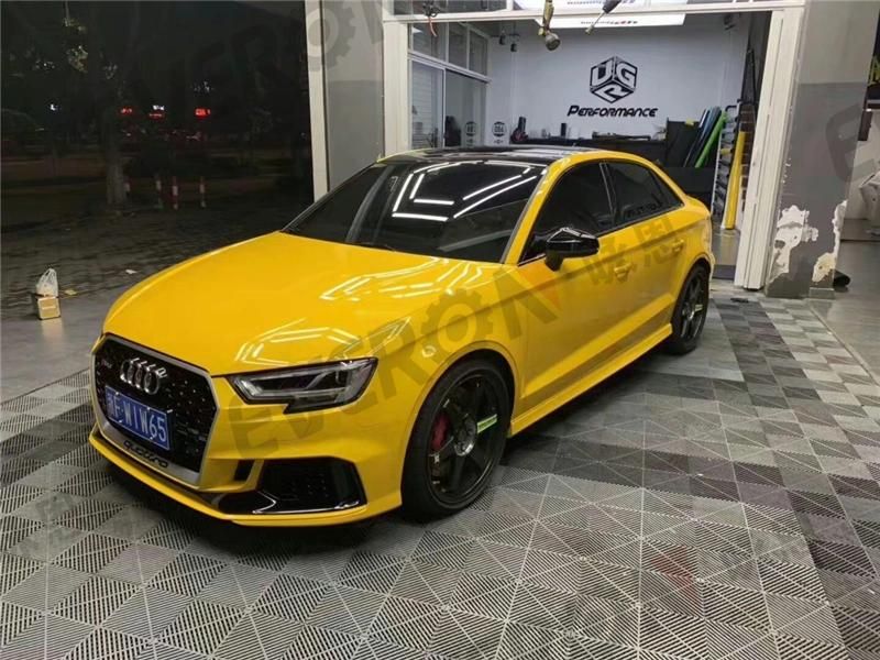 RS3 Looking Front Bumper Assy Body Kit for Audi A3 S3 2017-2019