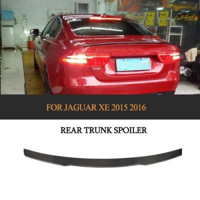Carbon Fiber Rear Spoiler Wing for Jaguar Xe Prestige Sedan 2015-2017