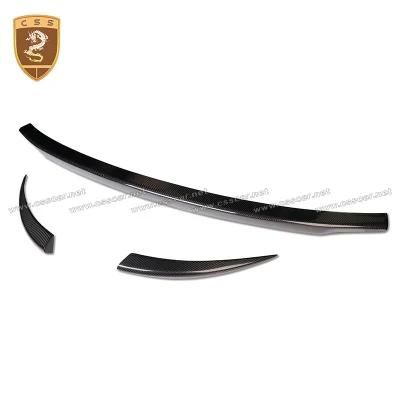 3K Plain Weave Carbon Fiber 95b Middle Wing Spoiler for Pors-Che Macan