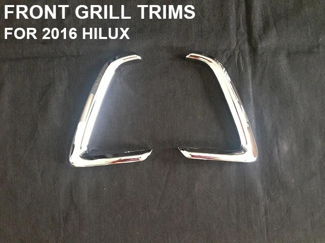 2016-2021 Hilux Front Grill Trims