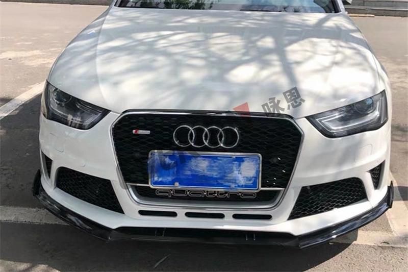 RS4 Body Kits Front Bumper with Grille for Audi A4 2013-2016
