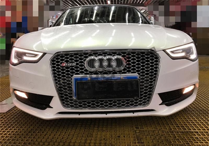 RS5 Front Bumper Grille Racing Grille for Audi A5 2012-2016