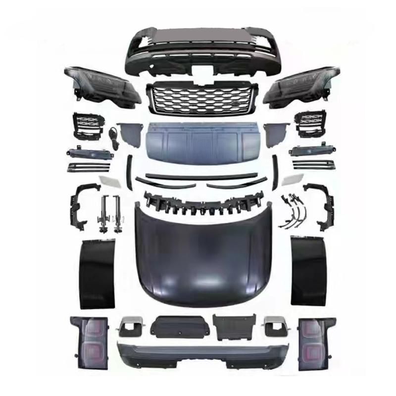 OEM Car Front Rear Bumper Facelift Wide Conversion Bodykit Body Kit for Land Rover 2013-2017 Upgrade to 2021-2022