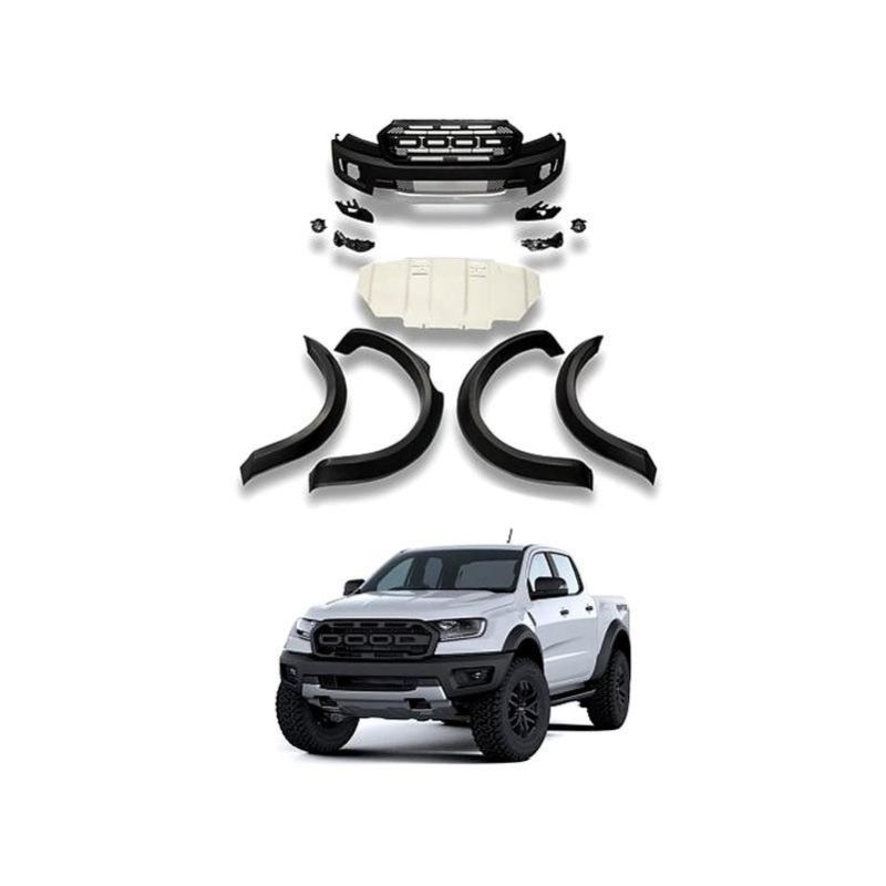 New Car Accessories Front Bumper Facelift Conversion Body Part Kit for Toyota RAV4 Upgrade to Lxs