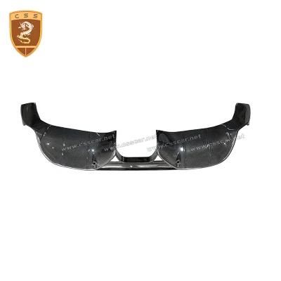 New Arrival Carbon Fiber Dp Style Rear Lip Diffuser for Porsche 718 Boxster