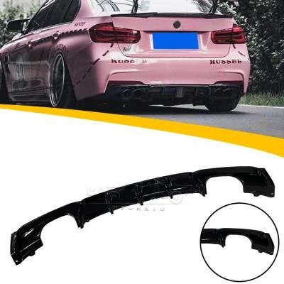 Body Kit for BMW 3 Series F30 F35 MP Left and Right Dual Pipe Rear Lip 12-18