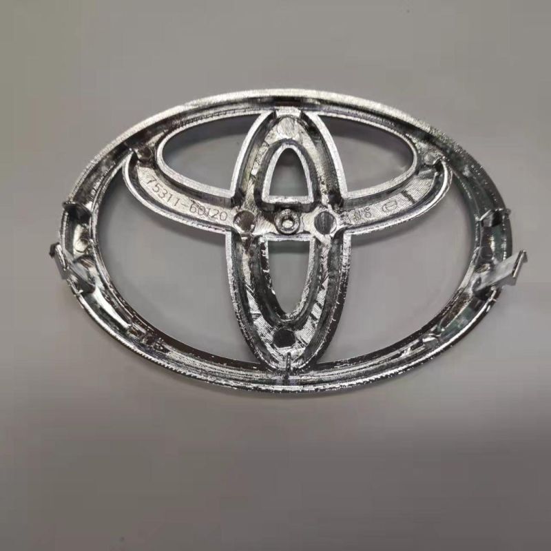 Custom ABS Plastic Red Car logo Auto Parts Car Front Emblem Badges