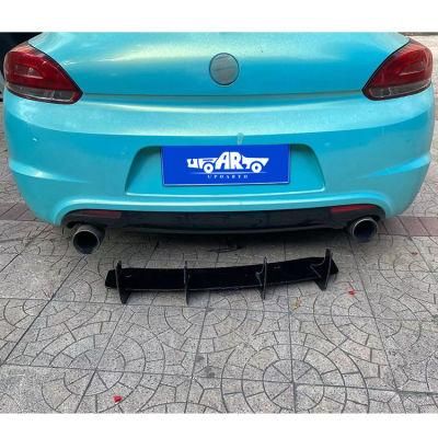 Auto Accessory for VW Scirocco 4 Piece Type Rear Diffuser