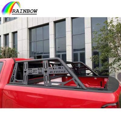 Cheap Wholesale Auto Car Body Parts Universal 4X4 Pickup Truck Stainless Steel Plastic Anti Sport Roll Bars Cage for Toyota Hilux Revo