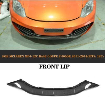 Carbon Fiber Auto Front Spoiler for Mclaren MP4-12c Base Coupe 2-Door 11-14