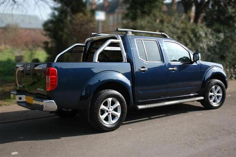 Roll Bar for Nissan Navara D40 2005 - 2016 Sport Polished Stainless Steel Bar