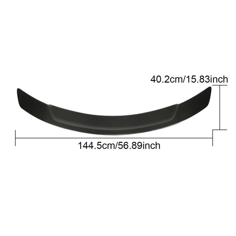 Carbon Fiber Rear Trunk Spoiler for Mercedes Benz C Class W205