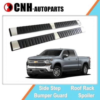 Auto Accessory Aluminum Running Boards for Chevrolet Silverado 1500HD 2019 2020 Side Nerf Bars