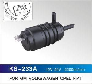 12V 24V 2200ml/Min Windshield Washer Pump for GM Volkswagen Opel Flat