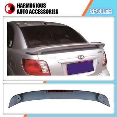 Auto Accessory Sculpt Parts Rear Wing Roof Spoiler for KIA Rio 2005-2011