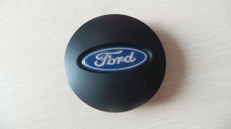 75mm Customized ABS Plastic Black Universal Car Wheel Center Cap