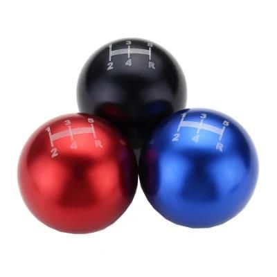 CNC Milling Anodized Aluminum Round Ball Racing Car Manual Gear Shifter Shift Knob