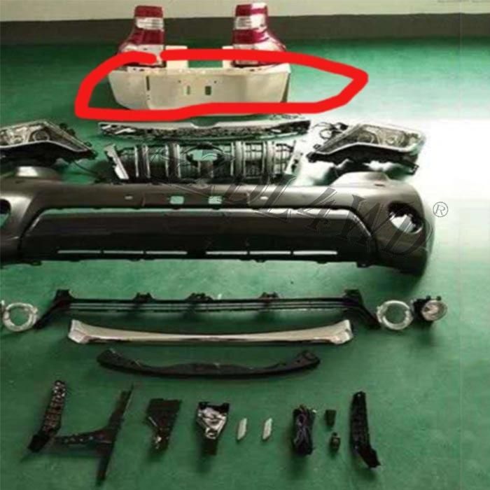 Front and Rear Body Kit for Toyota Land Cruiser Prado 2008-2013 Upgrade to 2014-2017