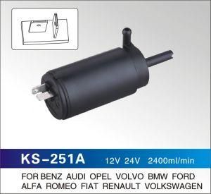 12V 24V 2400ml/Min Washer Pump for Benz Audi Opel Volvo BMW Ford Alfa Romeo Flat Renault Volkswagen