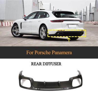 for Porsche Panamera Carbon Fiber Rear Diffuser 2017-2019