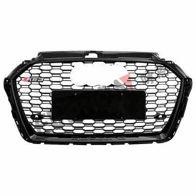 RS3 Style Front Bumper Grille for Audi A3 2017-2019