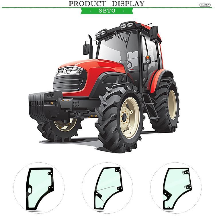 2019 Updated Farm Machinery Auto Glass for Agricultural Machinery