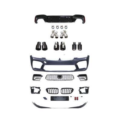 BMW 5 Series G30 G38 2018 2019 2020 2021 M5 Body Kits Car Kit with Front Bumper