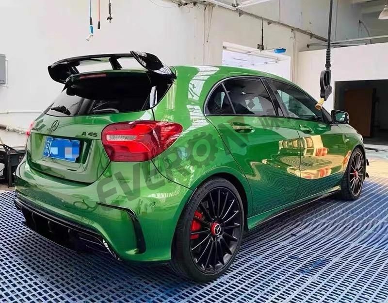 A45 Body Kits Front Bumper Rear Bumper Side Skirts for Mercedes Benz a Class W176 2013-2018