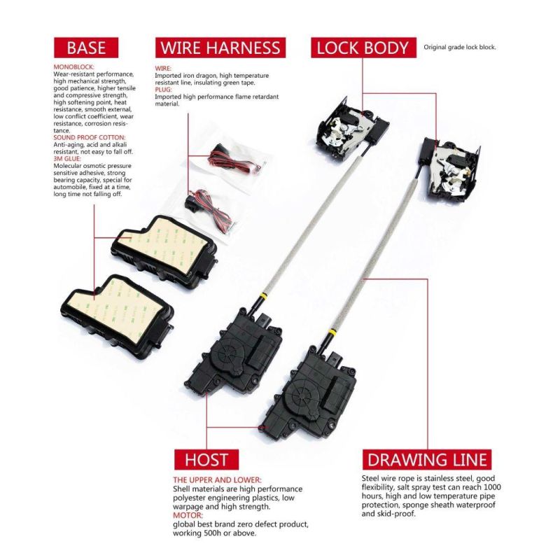 Electric Suction Doors for Lexus Series Cars Lexus Lx570 2007~2019