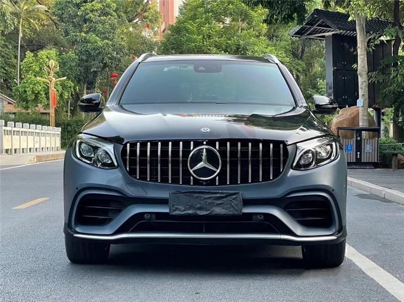 Glc63 Amg Style Body Kit Include Front Rear Bumper Assembly Gt Grille for Mercedes Benz Glc X253 2015-2019