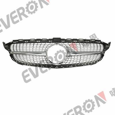 Diamond Front Radiator Grille for Mercedes Benz C Class W205 2015