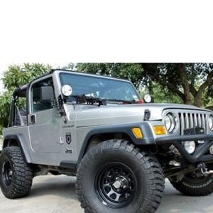 4WD 6PC Wheel Arch Fender Flares for Wrangler Tj 97-06