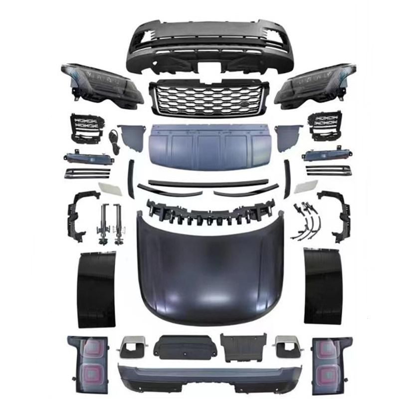 Car Body Kit for Land Rover Vogue L405 OE 2013-2017 Facelift 2020 2021 Model with Hood Bumpers Lights for Range Rover Full Bodykit