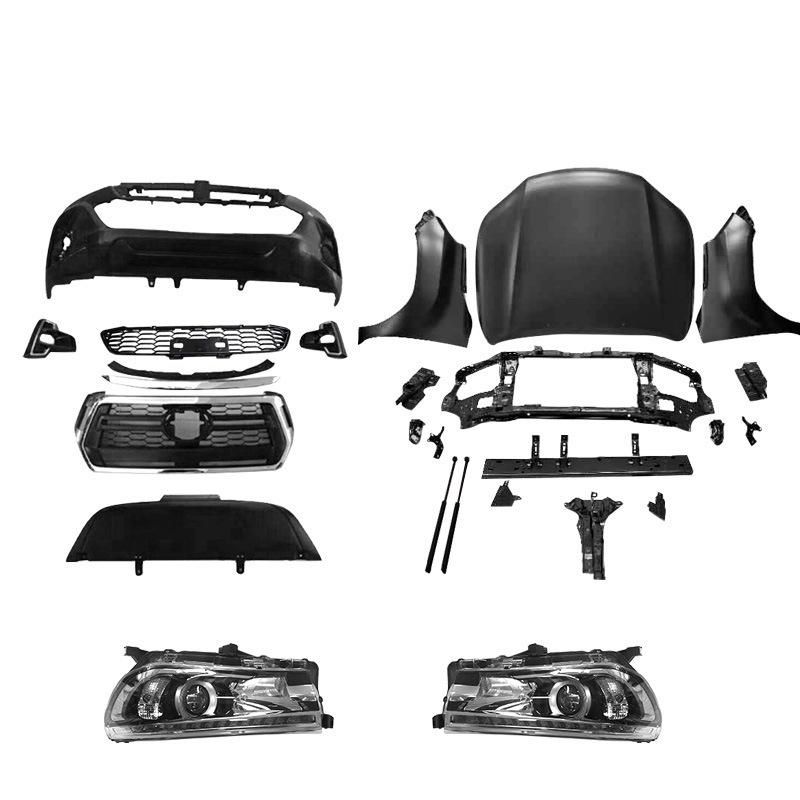 4X4 Auto Front Bumper Body Fj150 for Land Cruiser Prado 08-13 Upgarde To14-17
