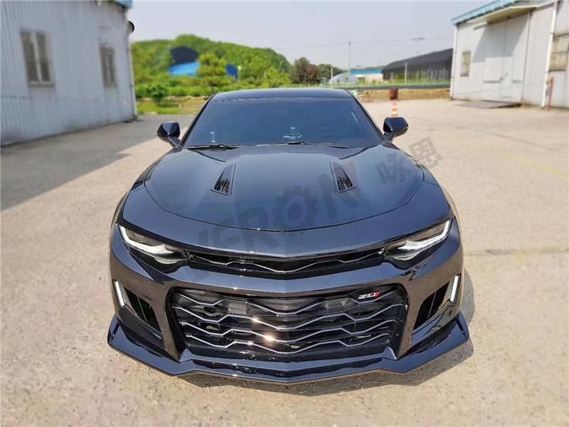 Zl1 Style Front Rear Bumper Lips Full Set Body Kit for Chevrolet Camaro 2016-2018