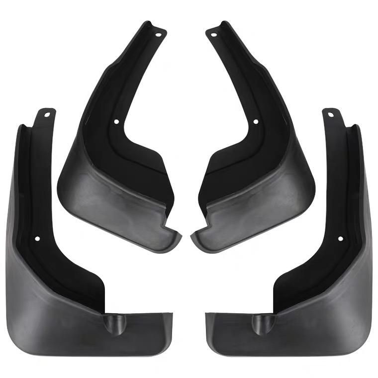 4PCS Universal Flexible Car Mudguards Mud Splash Guards Mud Flaps Fender Flares Extra Wide Body Wheel Arches