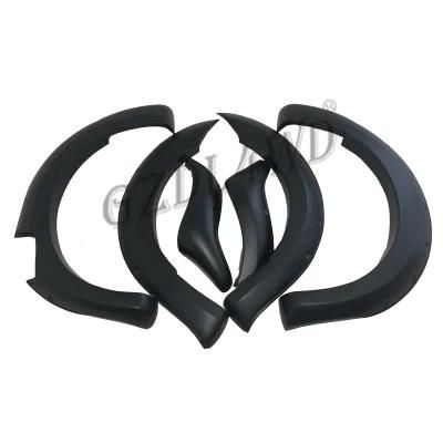 Black Guard Trim Fender Flares for Ford Ranger Px2 Mk2 2015-2017