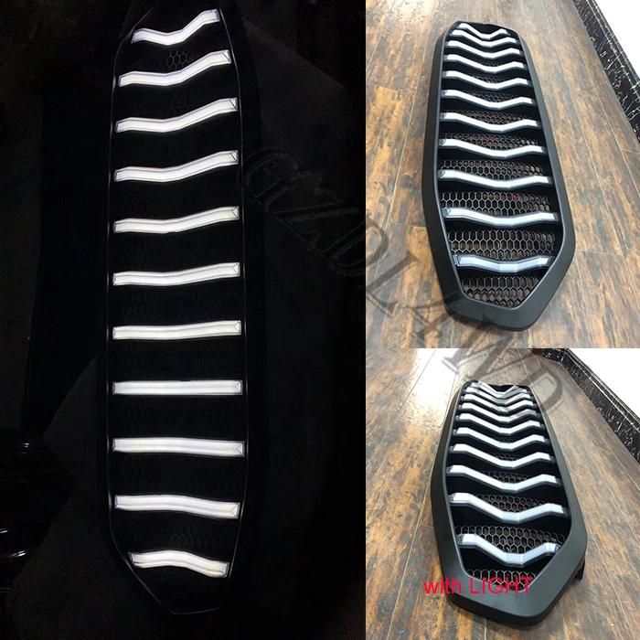 4X4 ABS Plastic Black Auto Car Grille Spare Part for Everest 2019