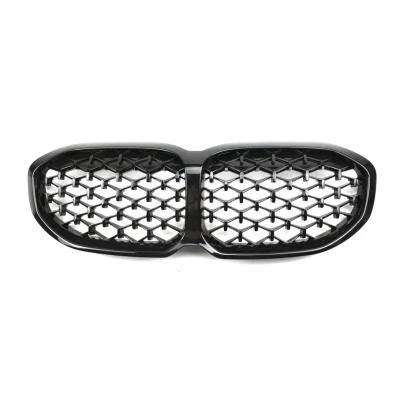 Double-Slat 20+ Diamond Double-Slat ABS Car Grill Net for BMW 1series F40
