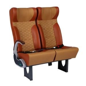 High Quality Reclining Backrest Leather Bus Seat