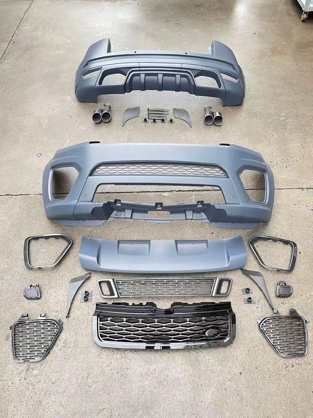 Upgrade SVR Model Body Kit Include Front Rear Bumper Assembly for Range Rover Evoque 2010-2019 Bodykit