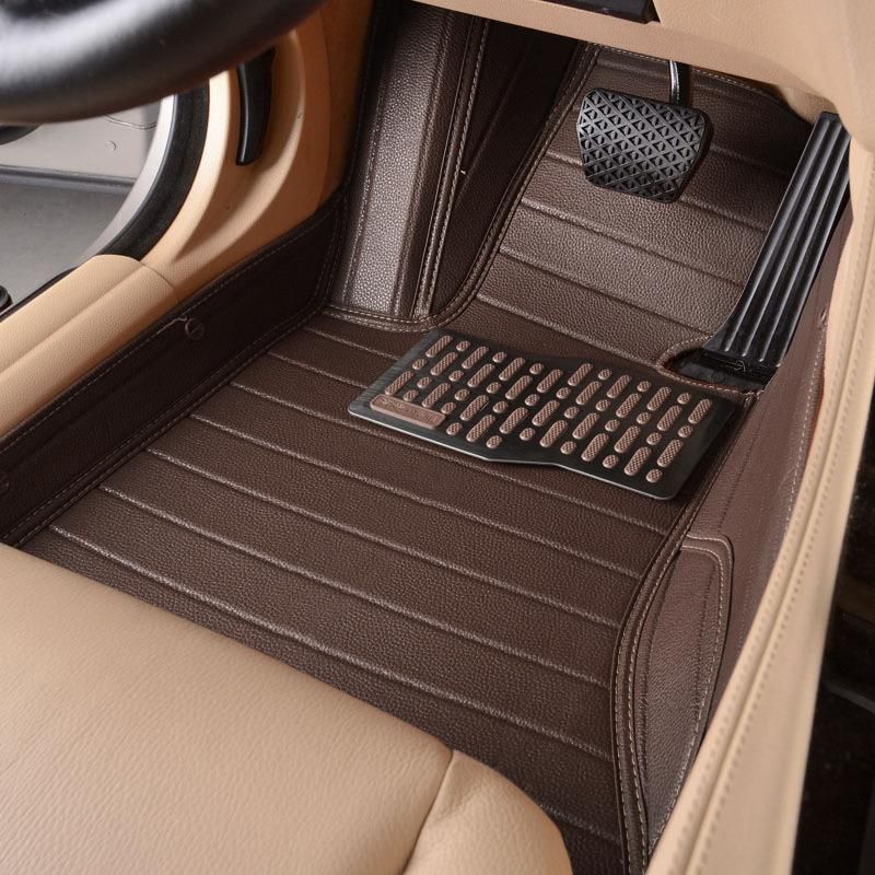 3D 5D Custom Car Mats Leather Car Floor Mats