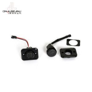 24V Single Dual USB Port Charger Exporter for Bus Seat