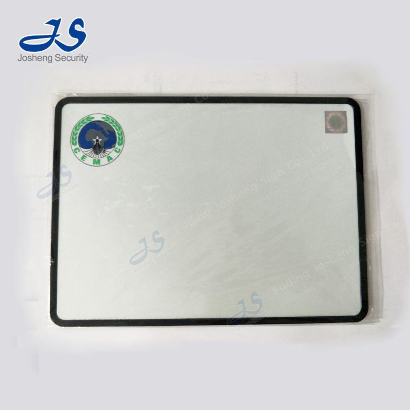 Two Layer License Plates with Border Embossed