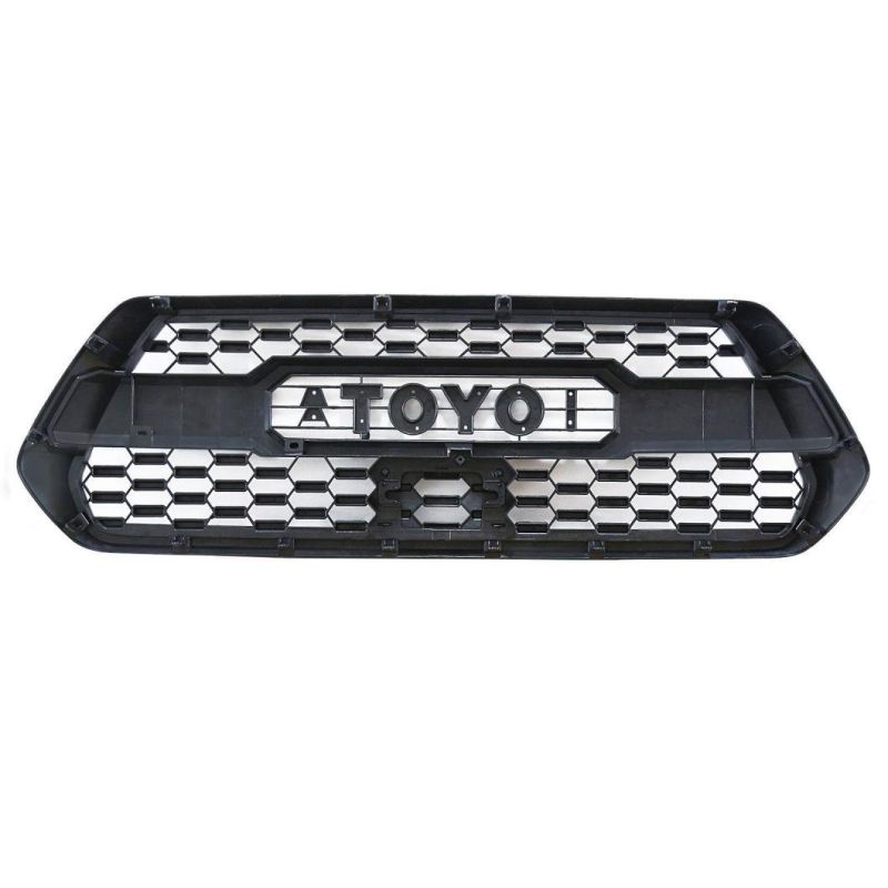 Grille for Toyota Tacomatrd PRO Black ABS Plastic Grill 2016 2017 2018 2019 2020 2021
