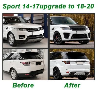 Upgrade L494 SVR Model Body Kit Include Front Rear Bumper Assembly Headl Lamps Taillights Fender Side Skirt for Range Rover Sport 2013-2017