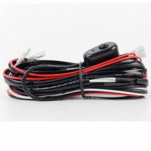 One Control Two LED Work Light Offroad Truck LED Light Bar Auto Wiring Harness