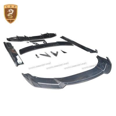 Rz Style Car Small Body Kit Carbon Fiber Front/Rear Lip Bumper for Lamborghini Huracan Lp610 Bodykit